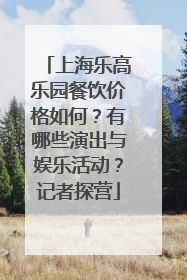 上海乐高乐园餐饮价格如何？有哪些演出与娱乐活动？记者探营