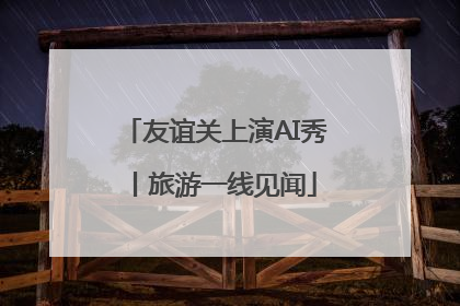 友谊关上演AI秀丨旅游一线见闻