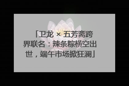 卫龙 × 五芳斋跨界联名：辣条粽横空出世，端午市场掀狂澜