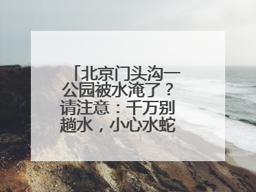 北京门头沟一公园被水淹了？请注意：千万别趟水，小心水蛇、水蛭……