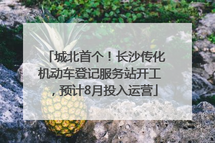 城北首个！长沙传化机动车登记服务站开工，预计8月投入运营