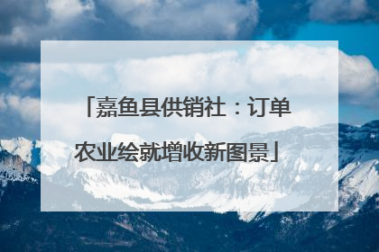 嘉鱼县供销社：订单农业绘就增收新图景