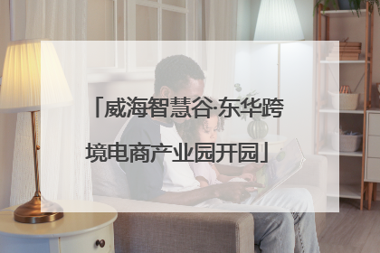 威海智慧谷·东华跨境电商产业园开园