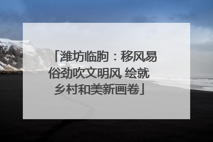 潍坊临朐：移风易俗劲吹文明风 绘就乡村和美新画卷