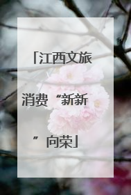 江西文旅消费“新新”向荣