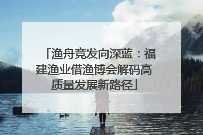 渔舟竞发向深蓝：福建渔业借渔博会解码高质量发展新路径