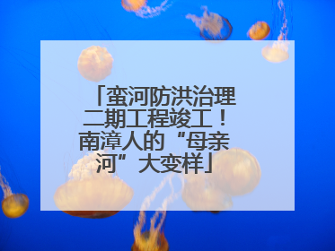 蛮河防洪治理二期工程竣工！南漳人的“母亲河”大变样
