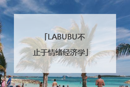 LABUBU不止于情绪经济学